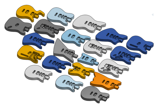 Bluenose Guitar Works 2-Piece Ash Guitar Body Blank #2406 - FREE SHIPPING