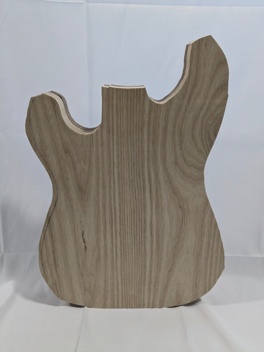 Bluenose Guitar Works Roasted Maple Ash S-type Guitar Body #2416 - FREE SHIPPING