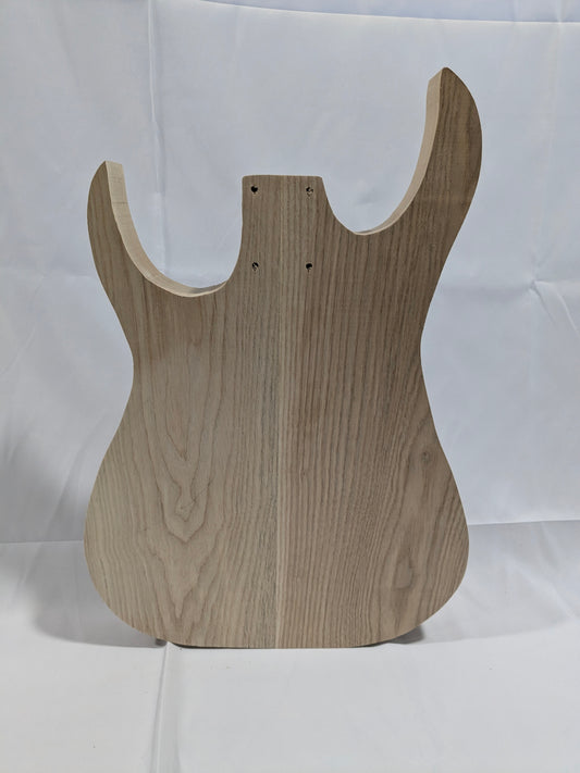 Bluenose Guitar Works 2-Piece Ash RG-type Guitar Body #2415 - FREE SHIPPING